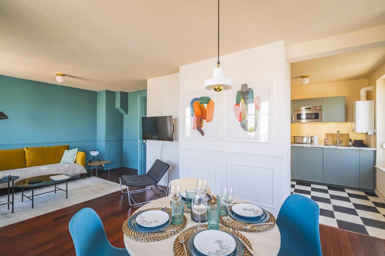Ferienwohnung Blue Velvet Reims Exterior foto