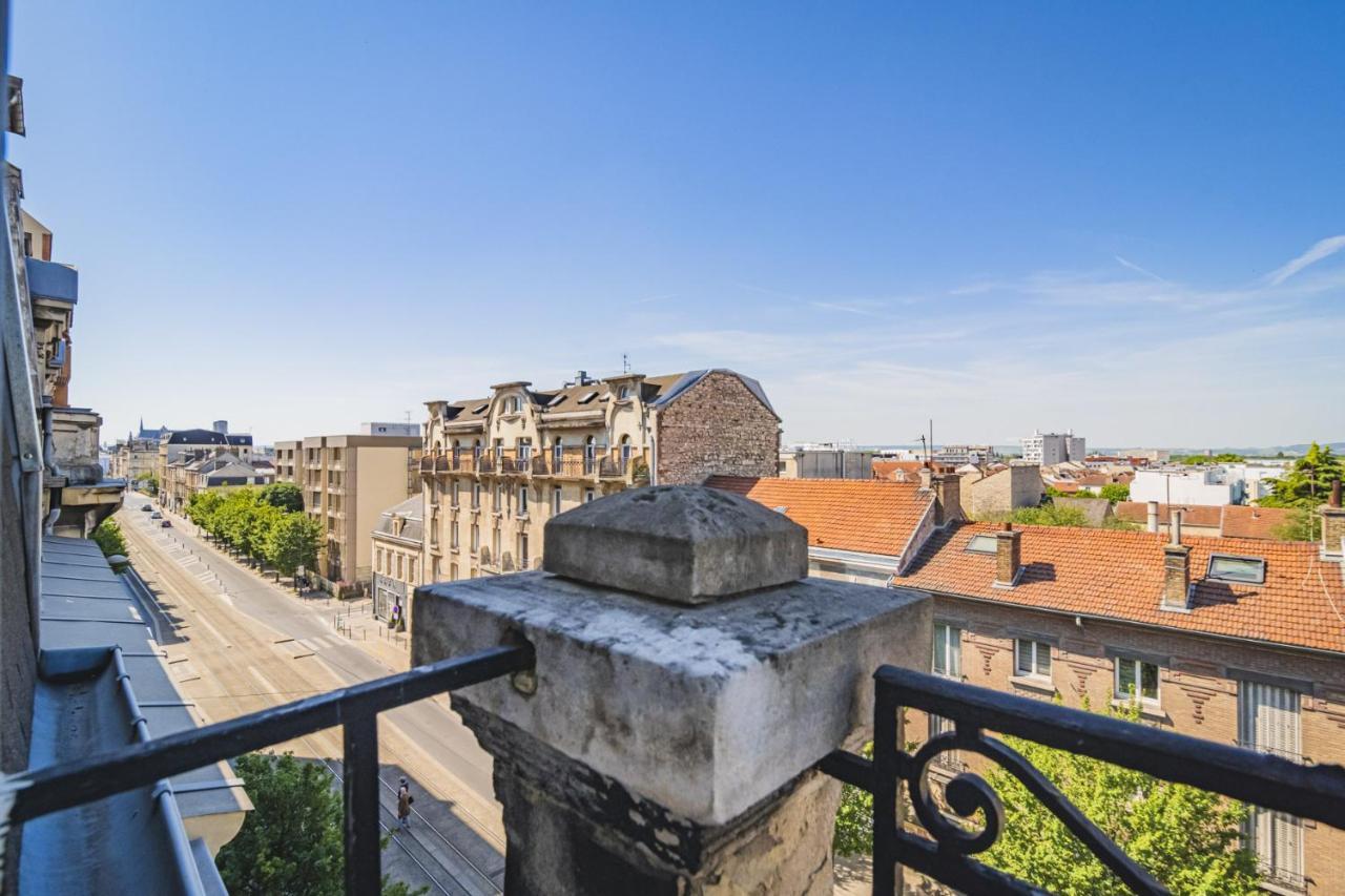 Ferienwohnung Blue Velvet Reims Exterior foto